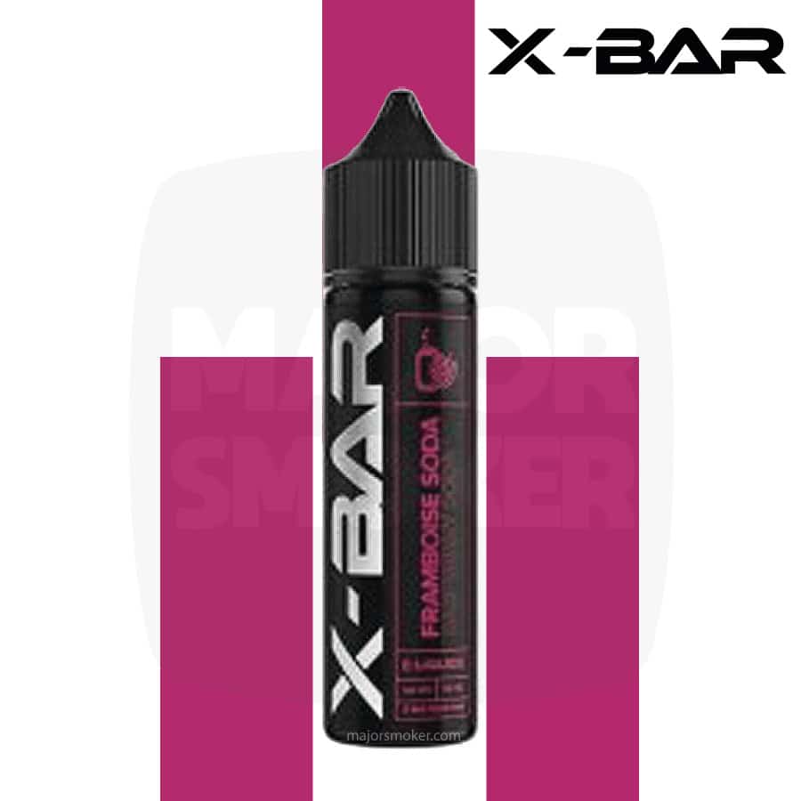 E Liquide Ml X Bar X Bar Soda Framboise Majorsmoker