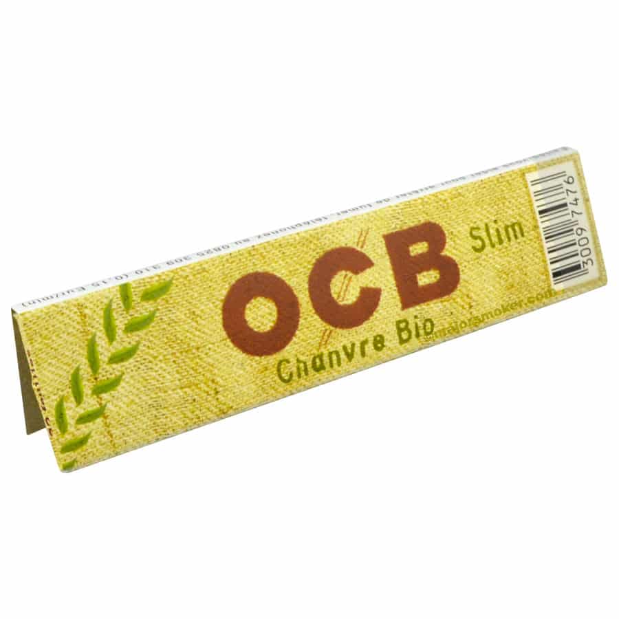 Feuilles à rouler Chanvre biodégradable, OCB (x 100) (très petit calibre)
