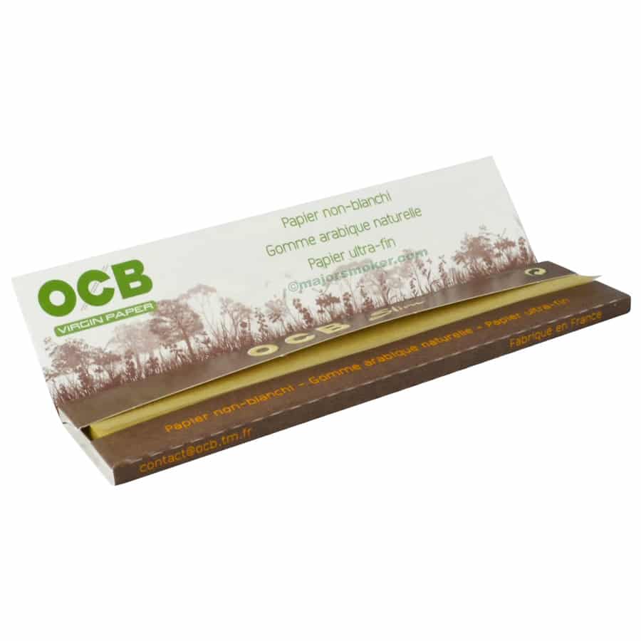 Feuille Slim OCB non-blanchi - Rolling papers