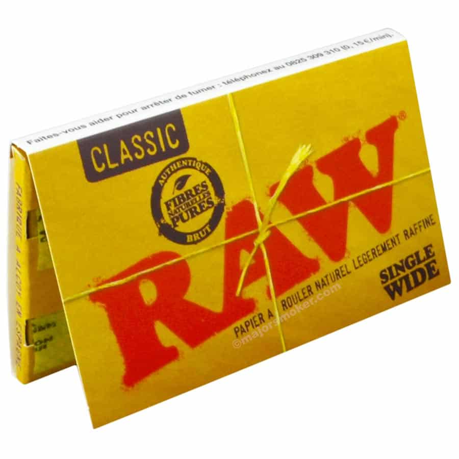 Acheter RAW feuille naturelle non blanchi, Feuilles grand format