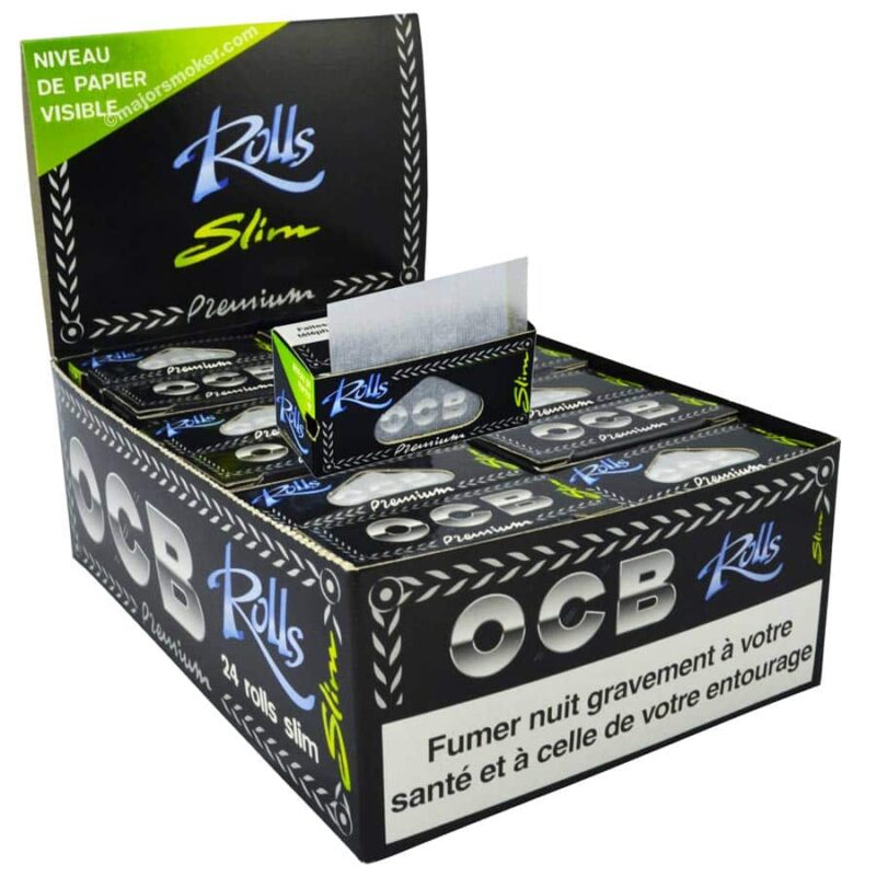 ocb slim roll, feuille a rouler roll pas chere, feuilles a rouler en rouleau