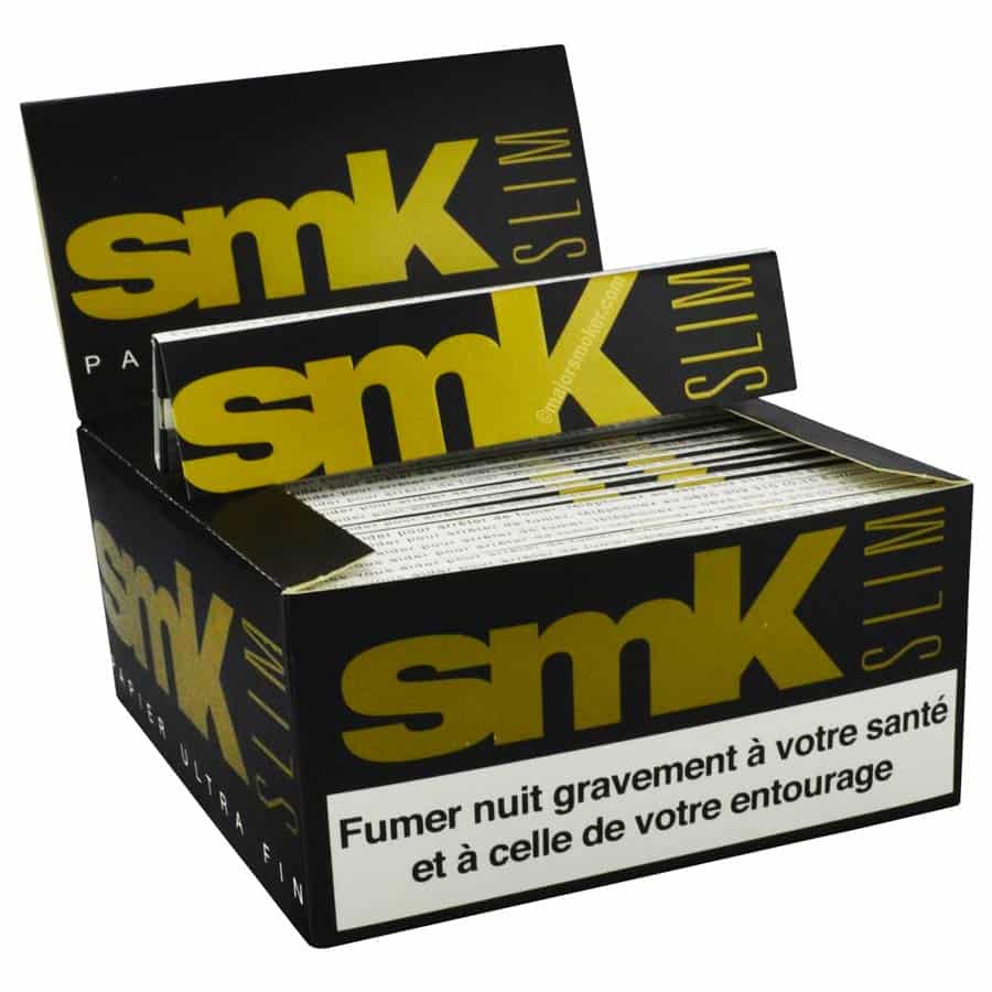 50 Carnets Feuille à Rouler Slim Smoker's Club - Articles fumeur -  Milleproduits