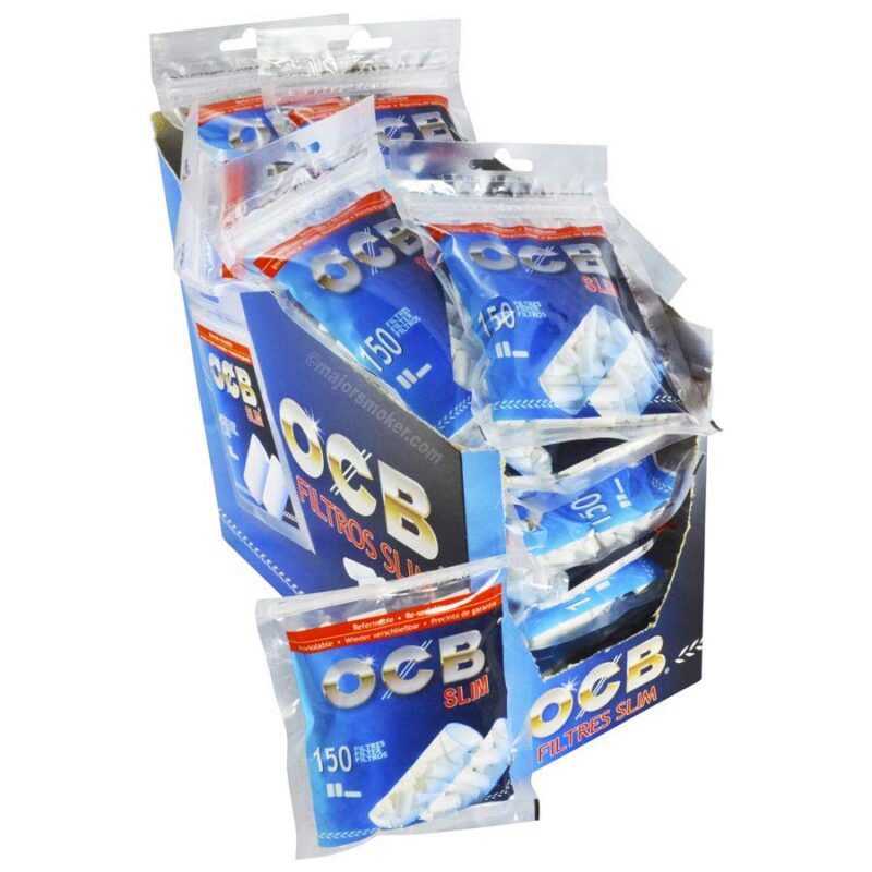 Filtres OCB, filtres OCB, feuilles courtes, filtre pour rouler, anti-nicotine, filtres en mousse