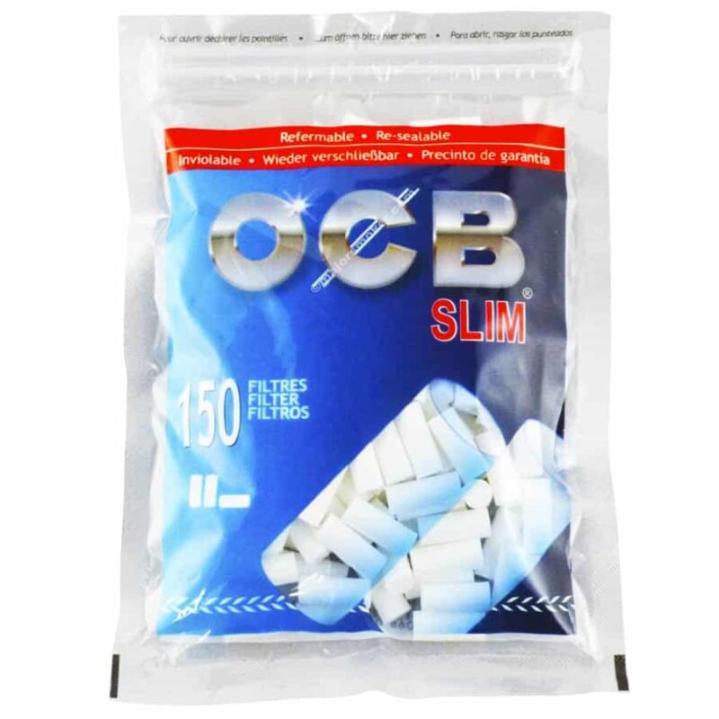 Filtres OCB, filtres OCB, feuilles courtes, filtre pour rouler, anti-nicotine, filtres en mousse