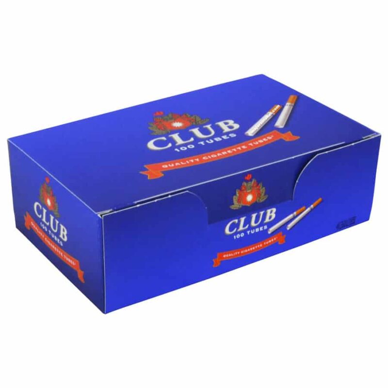 Achat tube club, Tube cigarette, Club Tube cigarette, Tube cigarette pas cher, Tube Club pas cher, Tube Club 100 pas cher