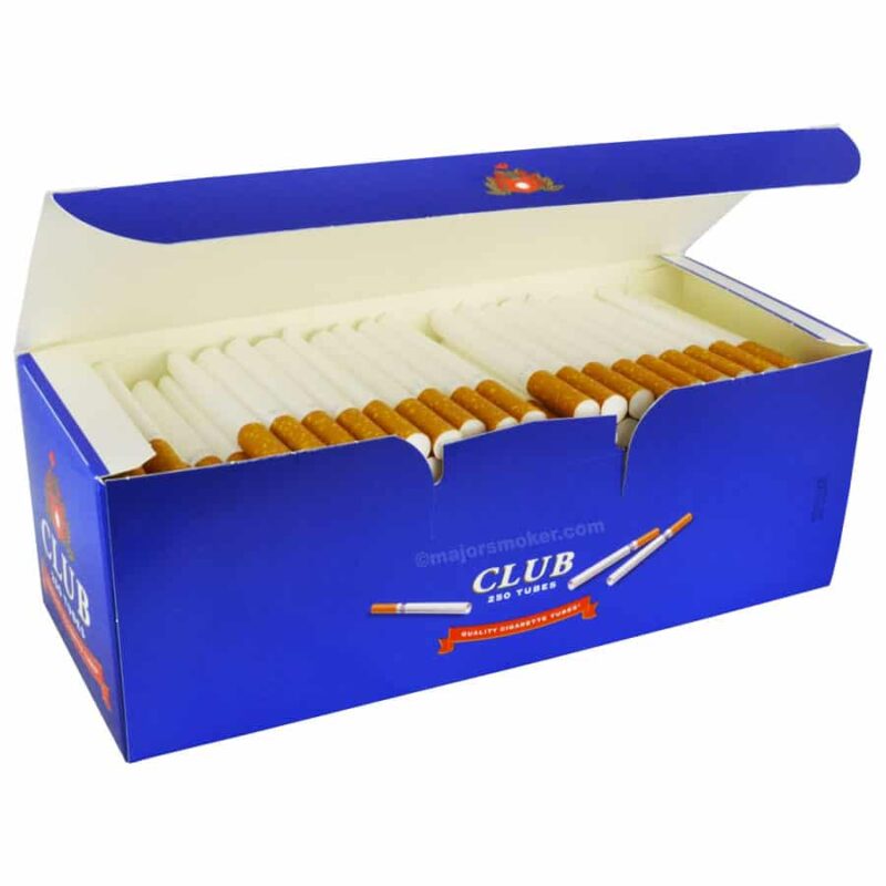 Achat tube club, Tube cigarette, Club Tube cigarette, Tube cigarette pas cher, Tube Club pas cher, Tube Club 250 pas cher