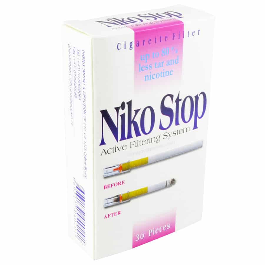 Filtres NIKO STOP | Filtre Anti-Goudron x1 | 2,20€