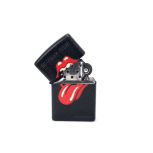 briquet zippo rolling stone, zippo rolling stone, briquet zippo, zippo, zippo bouche rouge