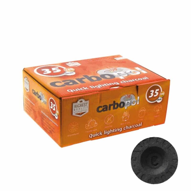 Charbons, charbons carbopol, charbon carbopol 35mm, charbons carbopol 35mm, carbopol 35mm, charbon auto-allumants, charbon carbopol auto, carbopol 35,