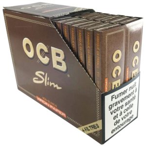OCB Slim Virgin+Tips x32  Feuille Slim avec Filtre Carton
