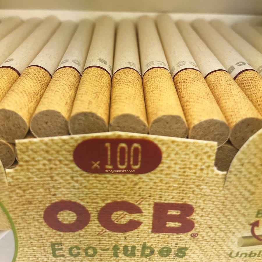Boite de 100 tubes OCB Chanvre Bio avec filtre x5 - 8,50€