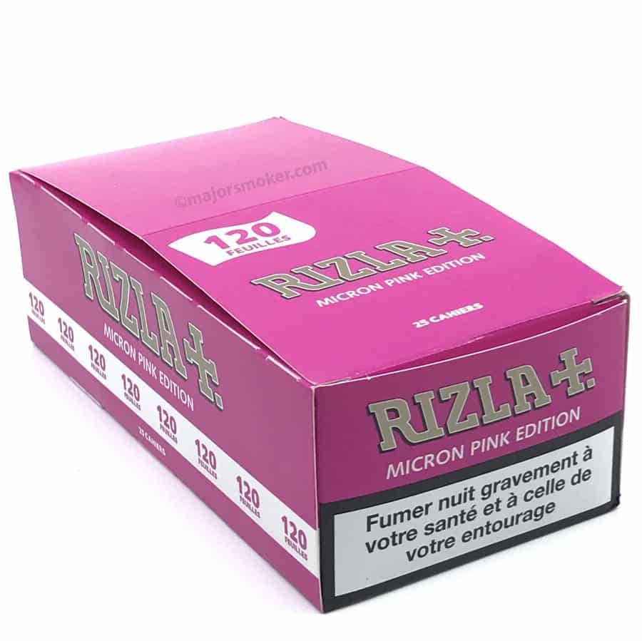Rizla Micron Pink Regular, Feuilles à rouler pas cher