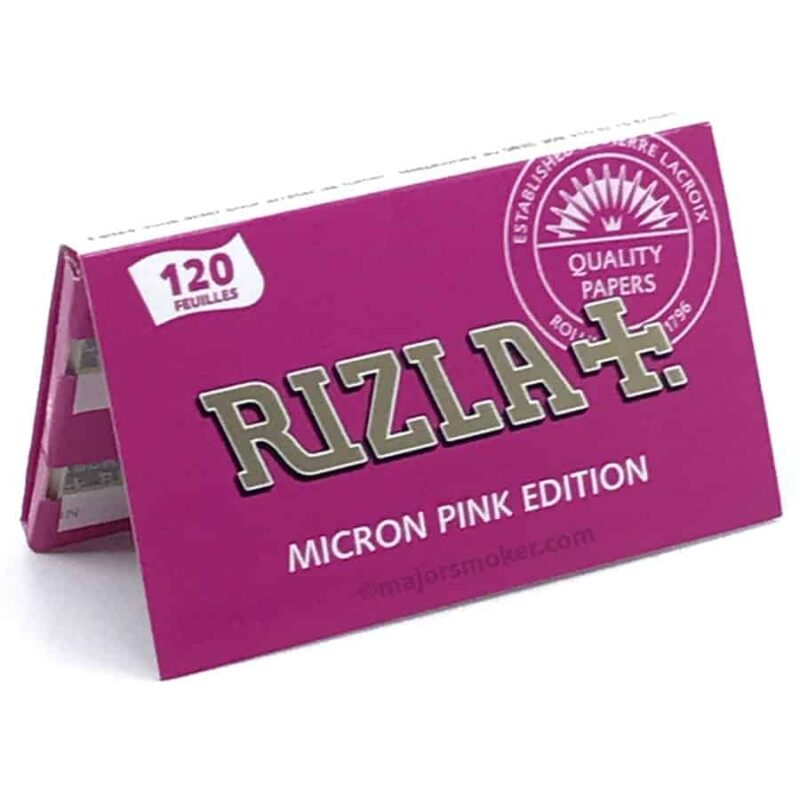 Feuille à rouler rizla, rizla pink, Rizla, Feuilles slim, cigarette, feuille à rouler, 40 feuilles slim, clopes, cigarette roulé, feuilles slims, filtre à cigarette pas cher, fumée inhalée, feuilles slims