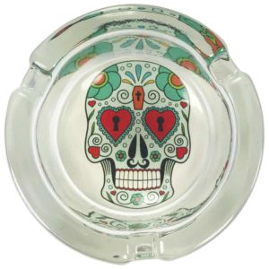 Cendrier en verre, cendrier de table, cendrier tête de mort, cendrier Mexican Skull, Cendrier stylé, cendrier fantaisie, cendrier moderne, cendrier pas cher, cendrier terrasse, Cendrier originale, cendrier design, Tête de mort