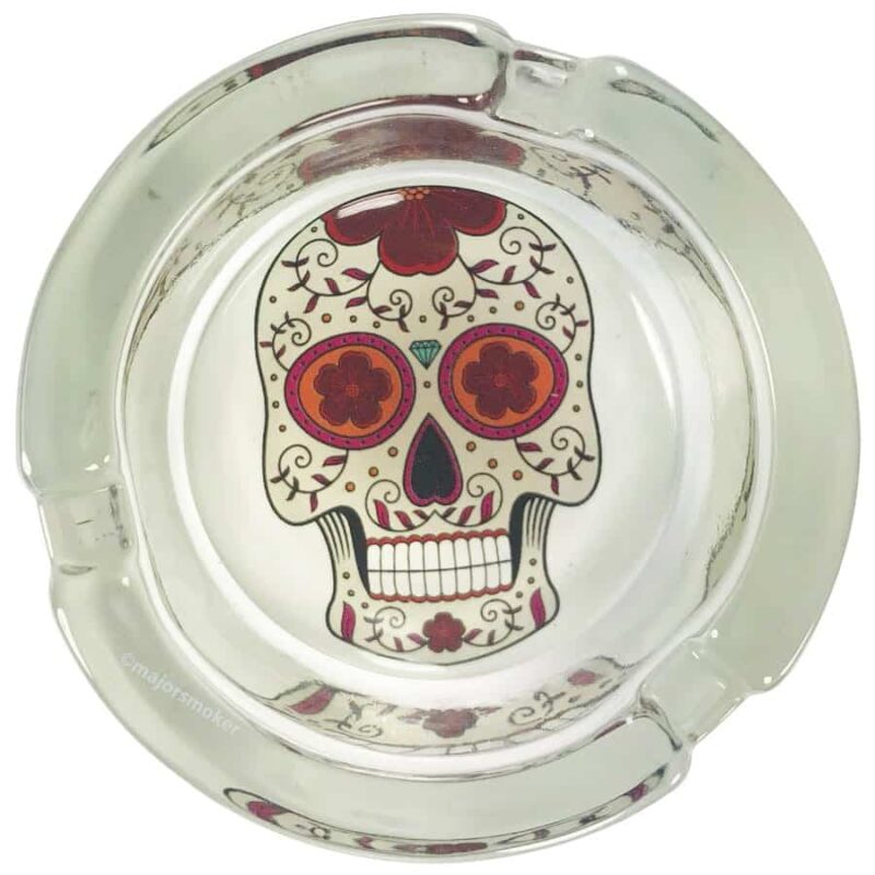 Cendrier en verre, cendrier de table, cendrier tête de mort, cendrier Mexican Skull, Cendrier stylé, cendrier fantaisie, cendrier moderne, cendrier pas cher, cendrier terrasse, Cendrier originale, cendrier design, Tête de mort