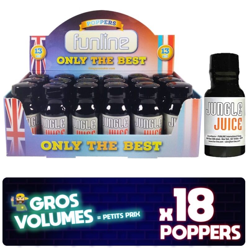 Poppers-Jungle-Juice-Display-Présentoir-Prix-MajorSmoker.com-01 Jungle juice poppers, poppers jungle juice, achat poppers, poppers prix, poppers pas cher, effet du poppers, poppers achat, display poppers jungle juice, boite poppers jungle juice