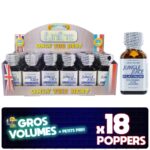 Poppers Jungle Juice Platinium, display poppers Jungle Juice Platinium, boite de poppers, Poppers Jungle Juice Platinium pas cher, poppers stimulant, aphrodisiaque, Poppers petit prix
