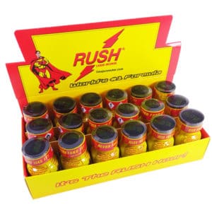 Poppers Rush, Poppers Rush Original, display poppers Rush, boite de poppers, Poppers Rush pas cher, poppers stimulant, aphrodisiaque, Poppers petit prix