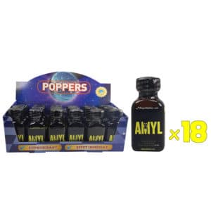 Poppers Amyl, Amyle Poppers, poppers amyl 24 ml x18, amyl 24 ml, poppers livraison, achat poppers