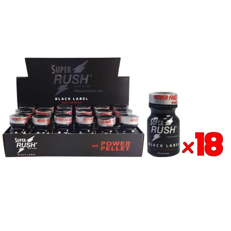 Black label super rush 10 ml, poppers super rush 10 ml, poppers 10 ml super rush black label, achat poppers, livraison poppers, poppers discret