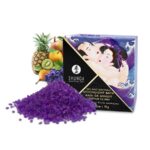 shunga, sel de bain, sel de bain fruit exotique shunga, sel de bain moussant, sel de bain maison, cristaux de bain