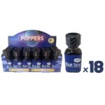 Display poppers Blue Boy, Boite 18 flacons poppers Blue boy 24ml, Blue boy poppers, poppers Blueboy, achat poppers, poppers prix, poppers pas cher, effet du poppers, poppers achat