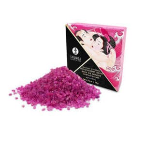 shunga, sel de bain, sel de bain ahprodisia shunga, sel de bain moussant, sel de bain maison, cristaux de bain