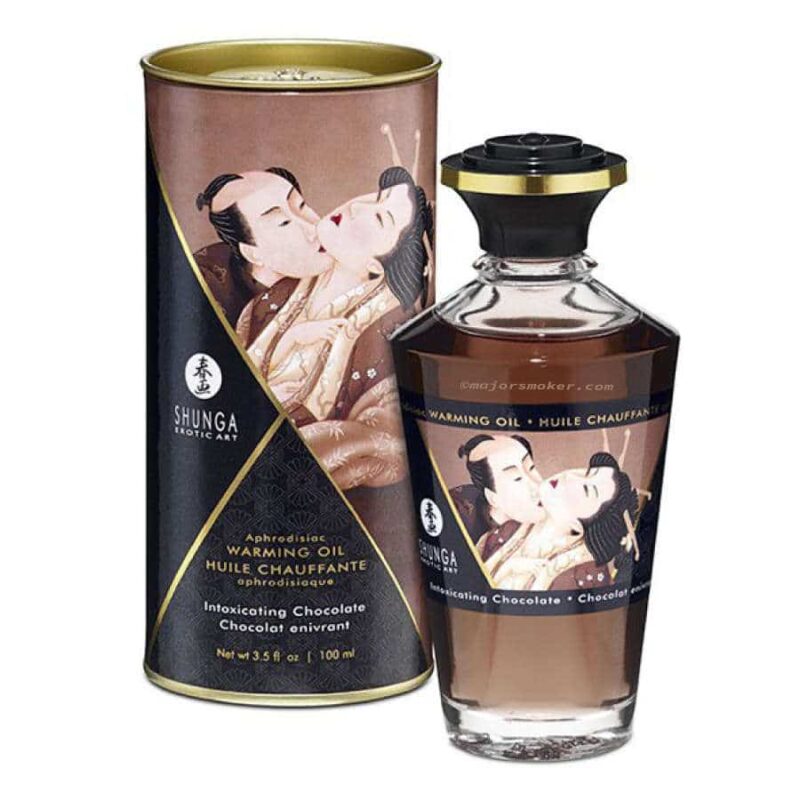 huille massage chocolat shunga, huile massage comestible, huile massage chauffant, huile massage pas cher, massage chauffant, huile de massage, huile massage aphrodisiaque, shunga, huile de massage shunga