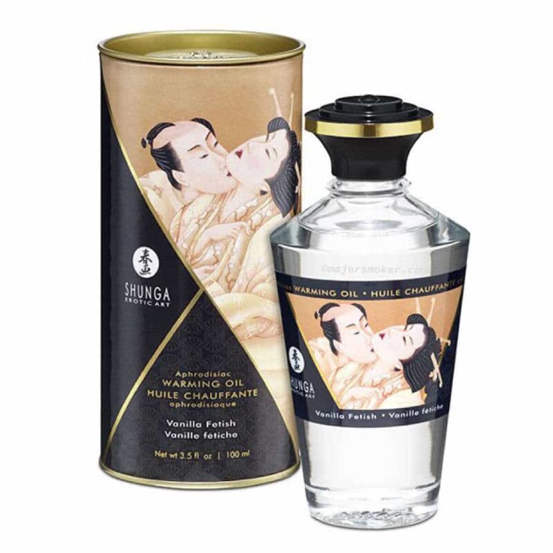 huille massage vanille shunga, huile massage comestible, huile massage chauffant, huile massage pas cher, massage chauffant, huile de massage, huile massage aphrodisiaque, shunga, huile de massage shunga