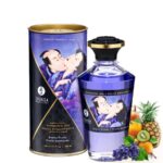 huille massage fruits exotiques shunga, huile massage comestible, huile massage chauffant, huile massage pas cher, massage chauffant, huile de massage, huile massage aphrodisiaque, shunga, huile de massage shunga