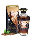 huille massage café menthe shunga, huile massage comestible, huile massage chauffant, huile massage pas cher, massage chauffant, huile de massage, huile massage aphrodisiaque, shunga, huile de massage shunga