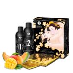 coffret massage corps à corps, massage corps, massage couple, massage à 2, massage coquin, massage érotique, massage corps, massage bien-etre, coffret cadeau, coffret shunga, massage shunga, shunga