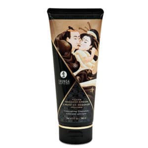 creme de massage, creme massage comestible chocolat, crème massage shunga, massage, creme massage pas cher, huile de massage, shunga, crème massage comestible shunga