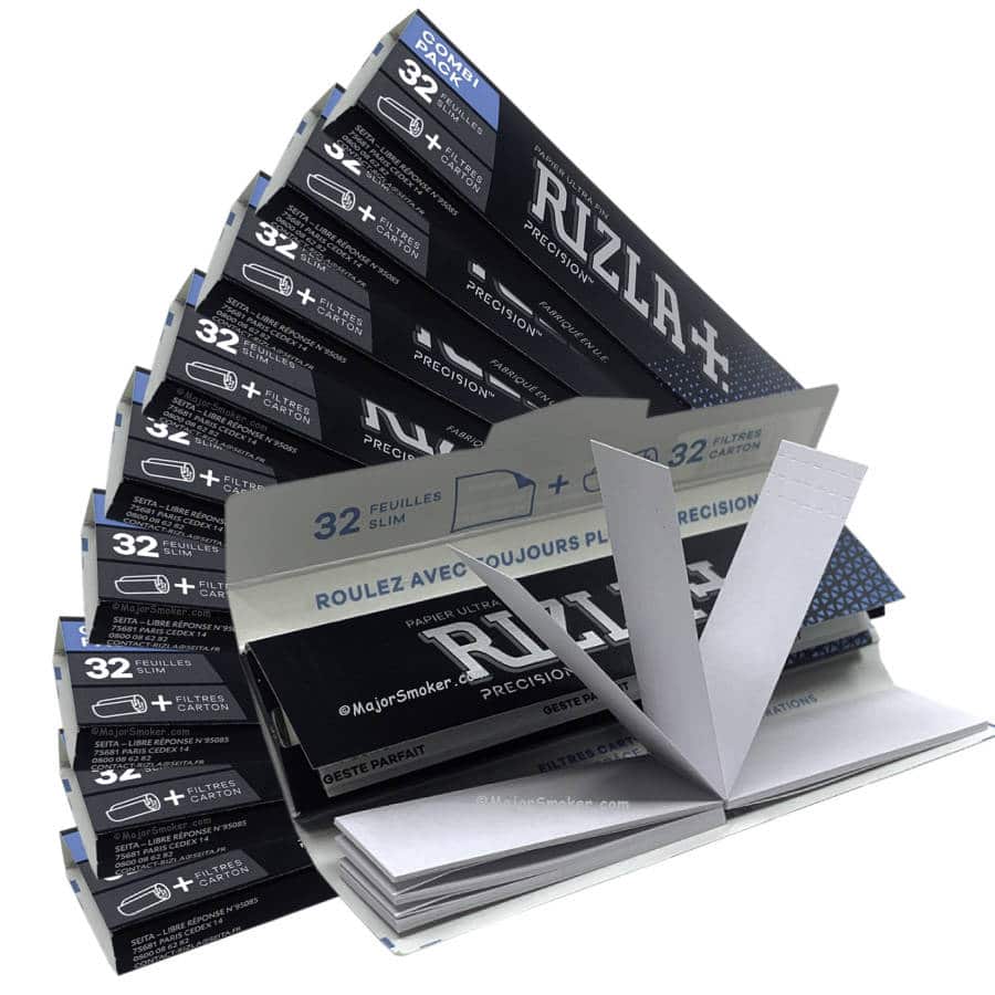 Papier RIZLA Slim Black + filtres cartons