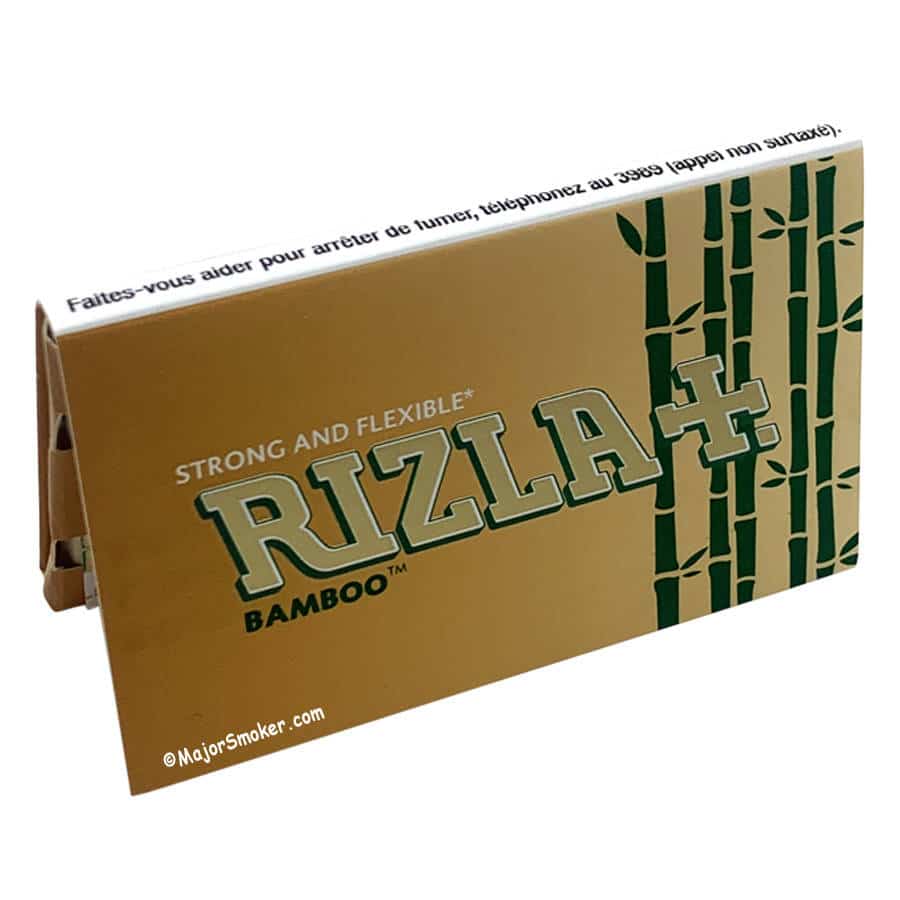 Carnets de Feuille RIZLA Bamboo Slim + Tips Carton x10 - MajorSmoker