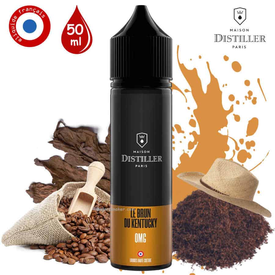 E-liquide Brun de Kentucky 50ml | Distiller