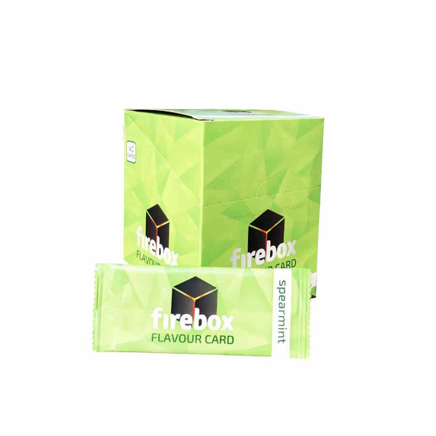 Carte Menthol Fraicheur FireBox Flavour | Carte Menthe Tabac x40