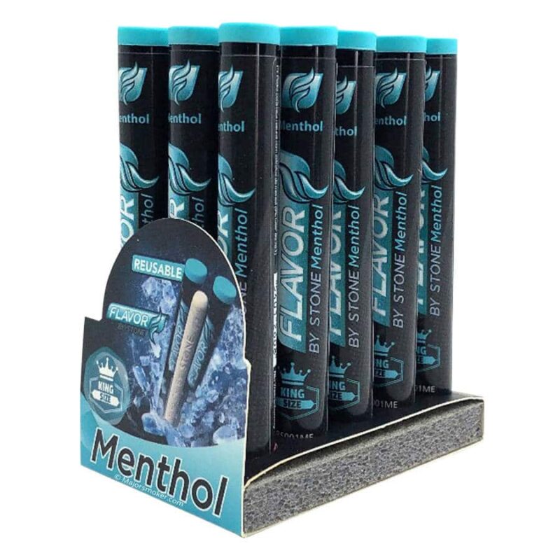 Flavor Stone menthol, menthol, cigarette menthol, flavor stone, tube menthol