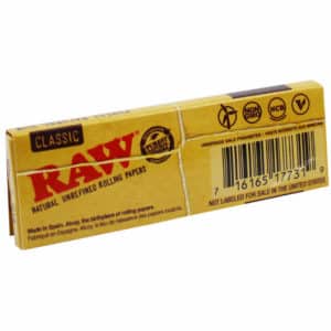 papier raw classic, raw, raw espagnol, feuille pas cher, papier pas cher, prix feuille 1 1/4, prix papier 1 1/4, feuille raw pas cher, papier raw pas cher, prix feuille raw