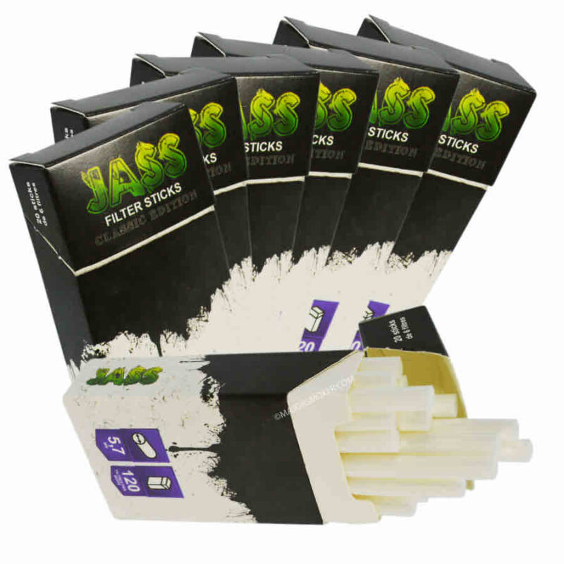 filtre slim stick, filtre jass classic edition, filtre jass, filtre pas cher, filtre utlra slim, filtre mousse jass, bureau de tabac en ligne, filtre stick prix, filtre en acétate, paquet de filtre en stick