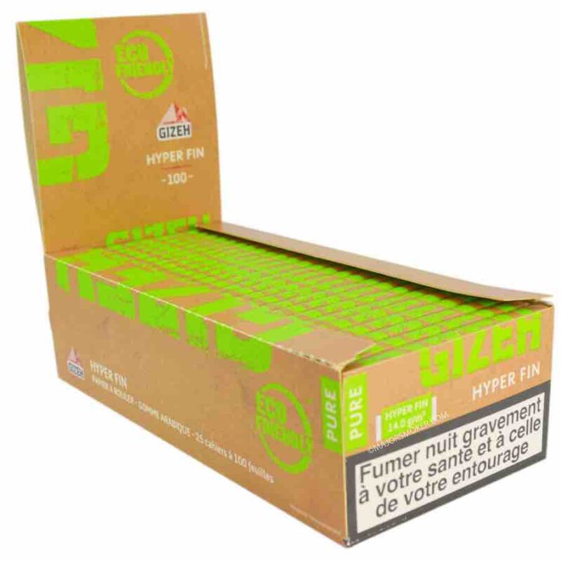 Boite de feuille a rouler gizeh pure, feuille a rouler gizeh, boite de 25 carnets gizeh pure, carnet feuille a rouler regular, gizeh pure, grossiste feuille a rouler, feuille gizeh, gizeh pure regular, feuille petit format, papier à cigarette gizeh pure