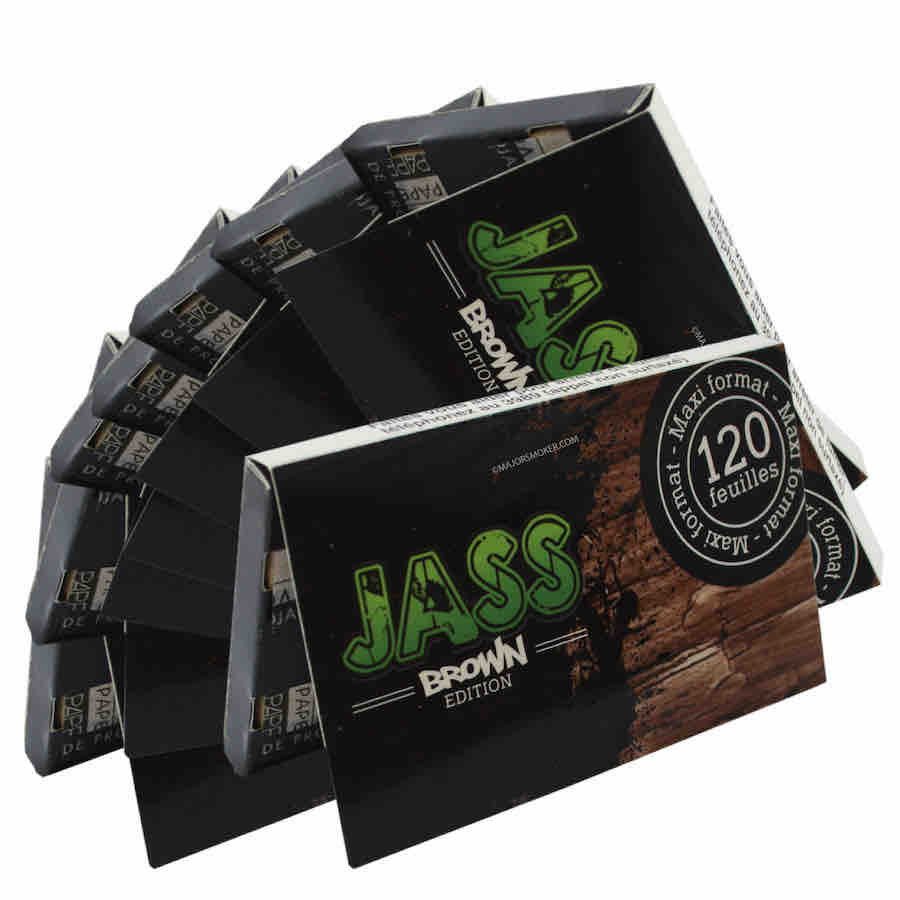 Lot de 24 paquets de feuilles à rouler + Tips - Black Edition - Jass