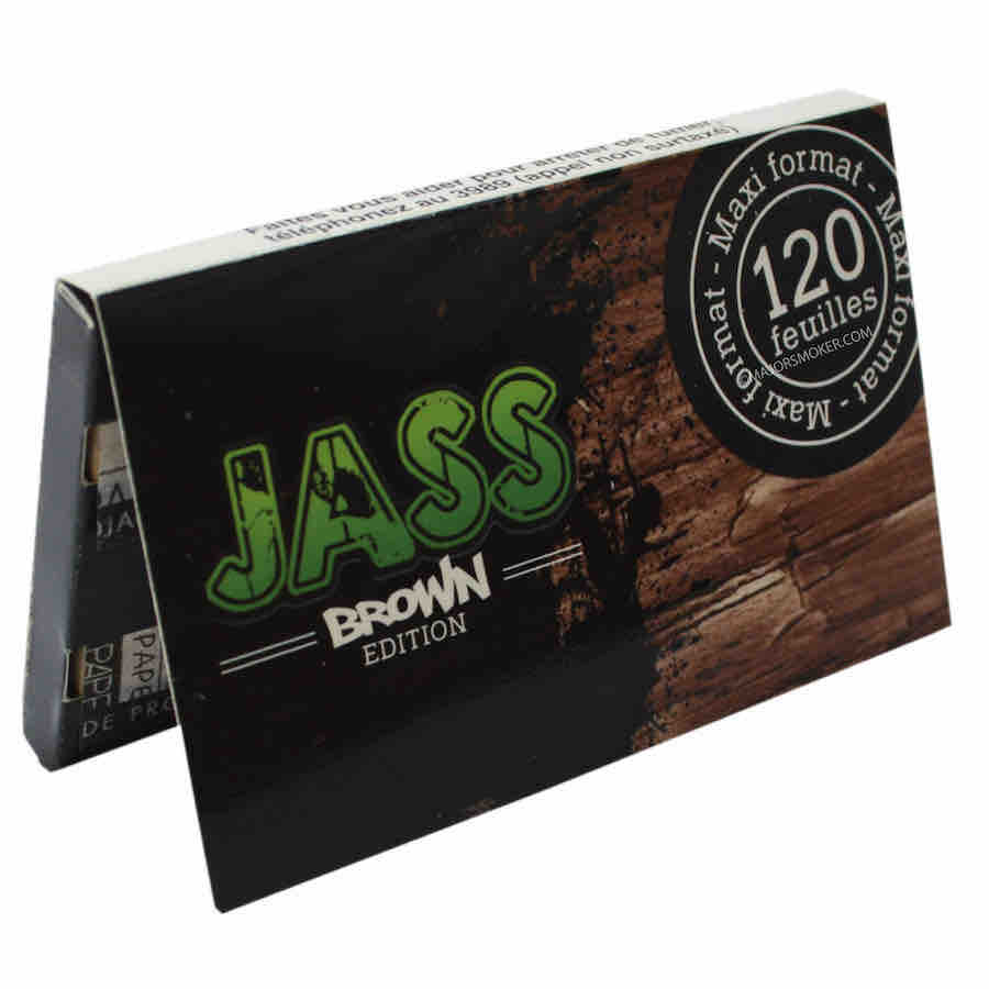 Feuille a rouler Jass Slim Brown x 50 Pack de 3 - 65,00€
