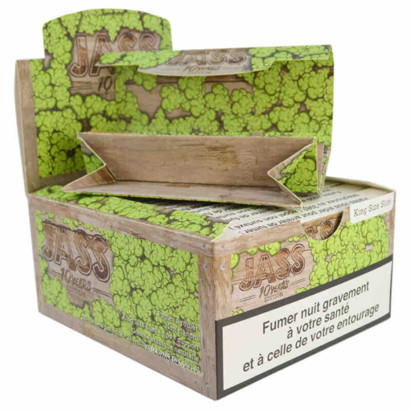 feuille a rouler pas cher, feuille jass, jass anniversary, feuille slim+tips, carnet 3 en 1 jass, carnet de feuille a rouler pas cher, jass paper, feuille jass anniversaire, boite de feuille à rouler pas cher, feuille slim jass annniversaire
