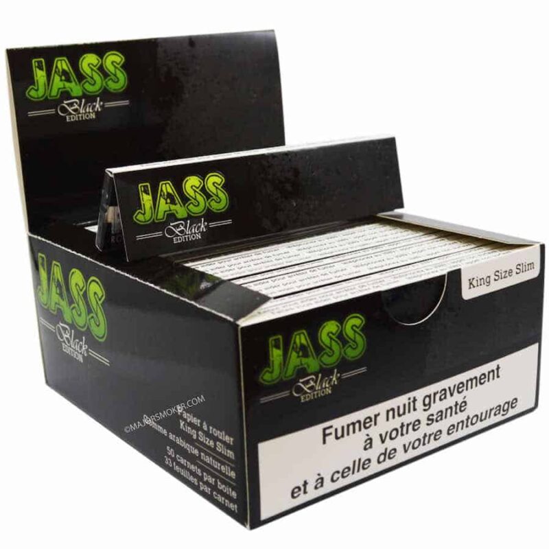 feuille à rouler, feuille à rouler slim, feuille slim, feuille slim jass, feuille slim jass black, feuille slim jass black édition, feuille à rouler jass, feuille slim prix, prix feuille slim, buraliste en ligne
