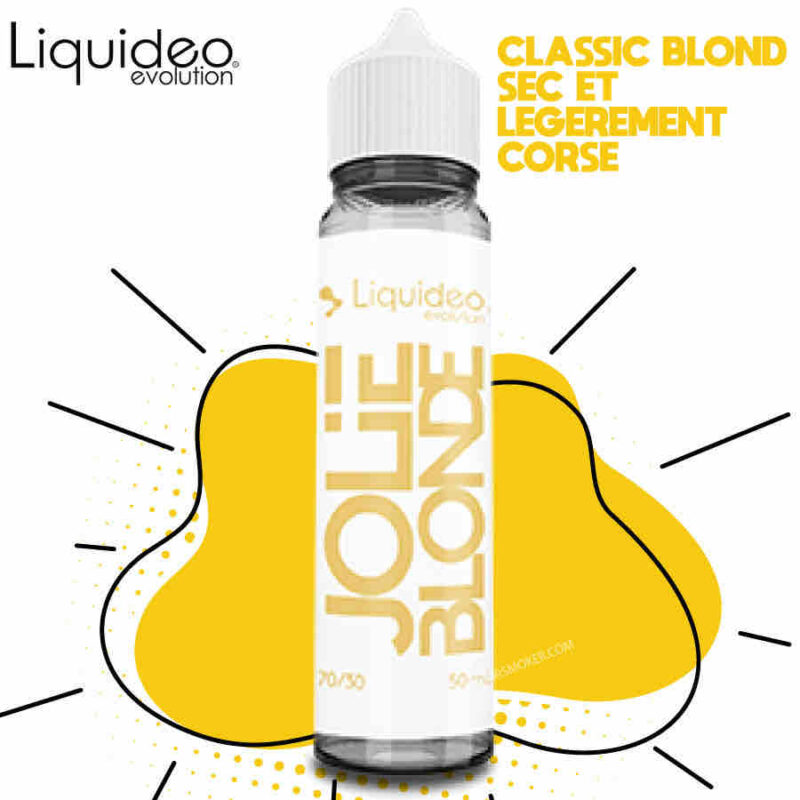 jolie blonde liquideo 50 ml, liquideo tabac jolie blonde, e-liquide tabac bond, e liquide jolie blonde, jolie blonde liquideo 50ml, e liquide jolie blonde pas cher, meilleur e liquide tabac, e liquide tabac blond pas cher, eliquide classic blond, jolie blonde liquideo