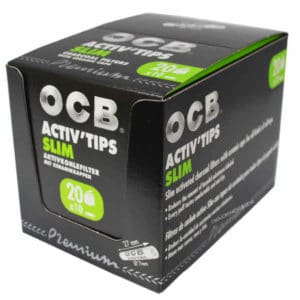 filtre ocb pas cher, filtre ocb activ'tips charbon actif, filtre à cigarette, filtre active tips ocb, filtre tips ocb, filtre à cigarette, filtre pour rouler, filtre ocb charbon actif, filtre charbon actif ocb, filtre tips charbon actif