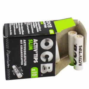 paquet de filtre ocb, filtre ocb pas cher, ocb activ'tips, filtre à cigarette, filtre charbon actif ocb, buraliste en ligne, ocb activ tips, filtre slim, prix ocb filtre, filtre ocb