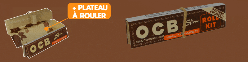 Feuille Slim OCB non-blanchi - Rolling papers