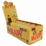 rouleau raw, papier à cigarette raw, raw rolls, rolls slim, boite de feuille à rouler, feuille en rouleau king size, feuille à rouler 100% naturel, papier raw pas cher, feuille rolls, papier hyper fin